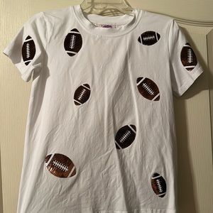 Sparkle city football T-shirt worn once